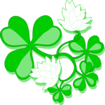 Shamrocks 2 Clip Art