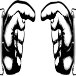Fingers Pointing Clip Art