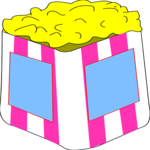 Popcorn 01 Clip Art