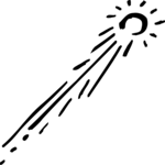 Shooting Star 1 Clip Art