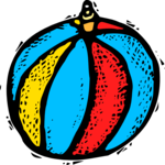 Beach Ball 8 Clip Art