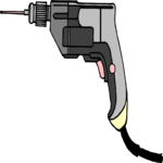 Drill - Electric 26 Clip Art