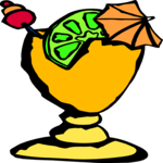 Tropical Cocktail 01 Clip Art