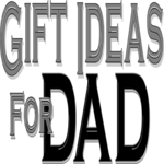 Gift Ideas for Dad Clip Art