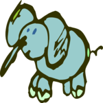 Elephant 1 Clip Art