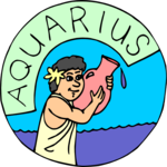 Aquarius 16 Clip Art
