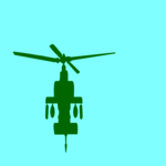 Helicopter 03 Clip Art