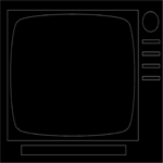 Television 05 Clip Art
