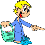 Easter Egg Hunt 1 Clip Art