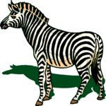 Zebra 10 Clip Art