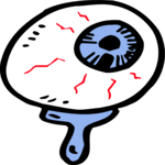 Eyeball 1 Clip Art