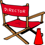 Director's Chair 2 Clip Art