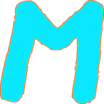 Glow Extended M 1 Clip Art