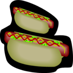 Hot Dogs 1 Clip Art