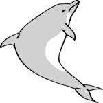 Dolphin 08 Clip Art
