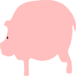 Pig 01 Clip Art