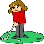 Golfer 49 Clip Art