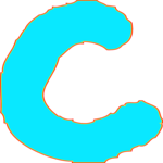 Glow Condensed C 2 Clip Art