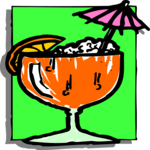 Tropical Cocktail 05 Clip Art