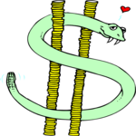 Dollar Sign - Snake