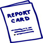 Report Card (2) Clip Art