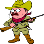 Theodore Roosevelt 5 Clip Art