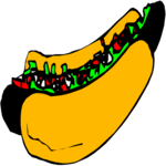 Hot Dog 38 Clip Art