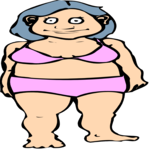 Undies - Woman Clip Art