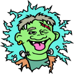 Frankenstein - Goofy Clip Art