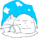 Igloo 07 Clip Art