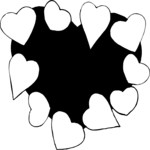 Hearts 25 Clip Art