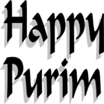 Happy Purim Clip Art