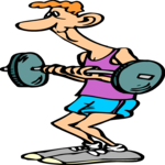 Weight Lifting 52 Clip Art