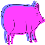 Pig 35 Clip Art