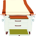 Examination Table Clip Art