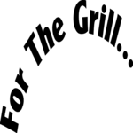 For the Grill Clip Art