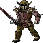 Warrior Knight with Sword 1