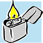 Lighter 01 Clip Art