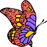 Butterfly 048 Clip Art