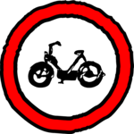 Entry - Mopeds Clip Art