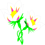 Flowers 041 Clip Art