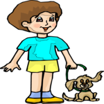 Boy & Dog 5