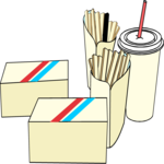 Fast Food 1 Clip Art