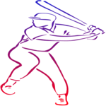 Batter 06 Clip Art