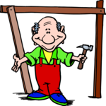 Carpenter 08 (2) Clip Art