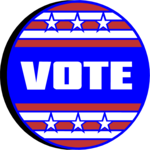 Vote Button 1 Clip Art