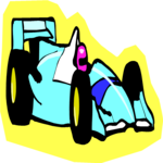 Auto Racing - Car 49 Clip Art