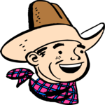 Cowboy 25 Clip Art