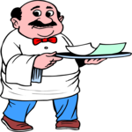 Waiter 21 Clip Art