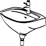 Sink 02 Clip Art